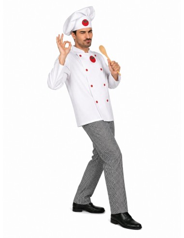 Déguisement de Chef Taille L | Costumes pour Adultes Le Roi du Carnaval